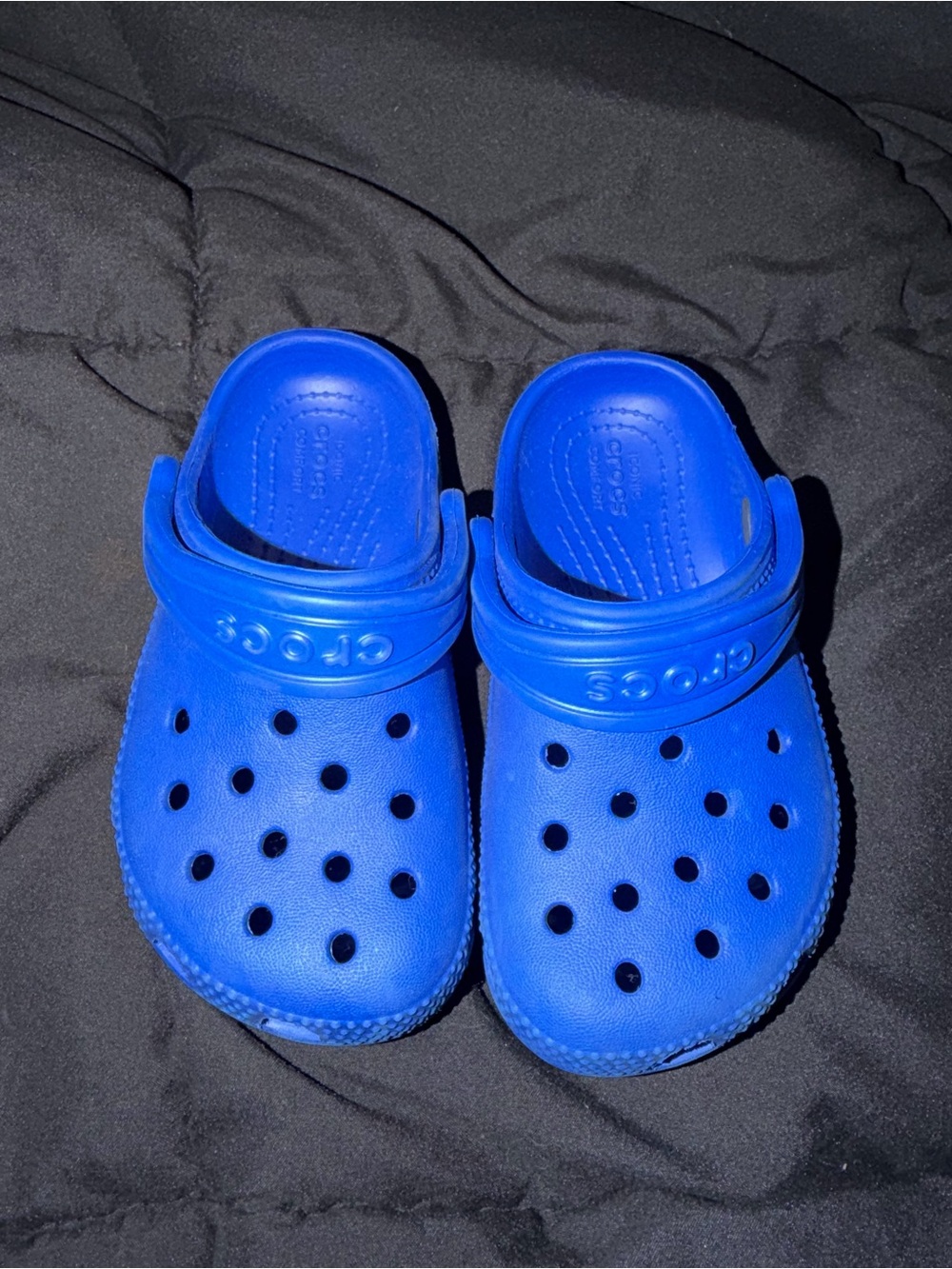 CROCS Kids Classic Clogs in Bright Blue